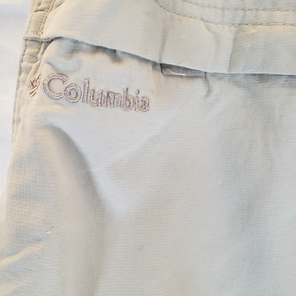 Columbia Omniwick Men's Tan Cargo Shorts with Belt Sz XL